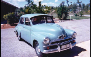 The car in 1991 with Northern Territory registration plates